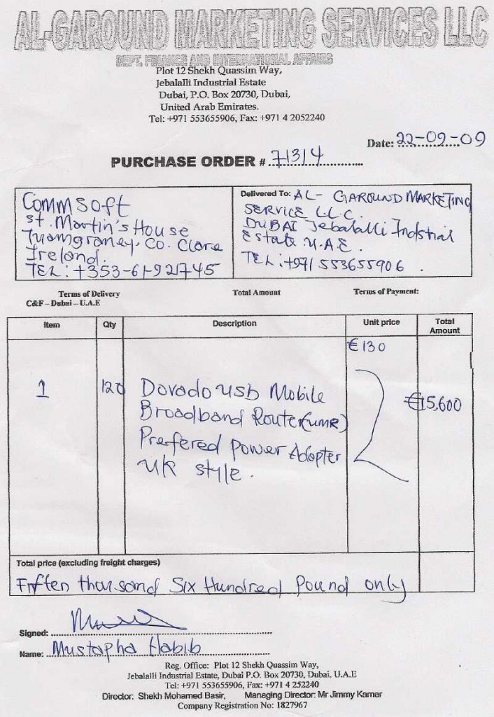 Overpayment Cheque Scam from Dubai - Teach Mheana - the house of Meana