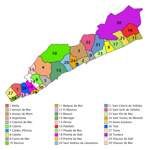 Maresme municipalities