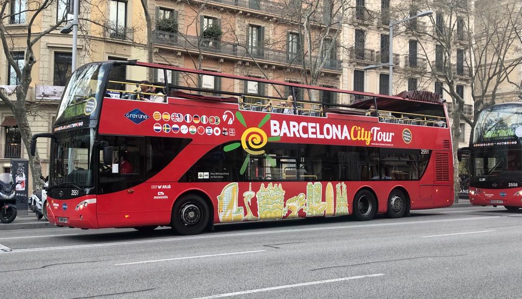 Barcelona city tour bus