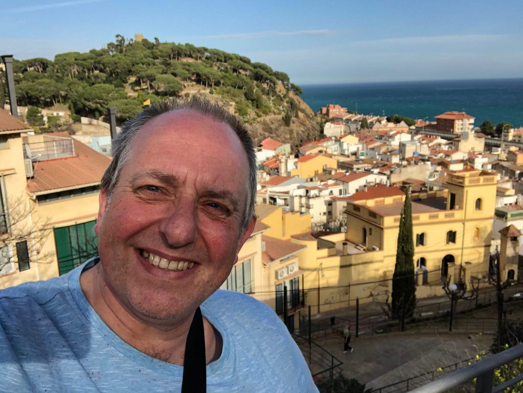 Selfie over Caldes d'Estrac