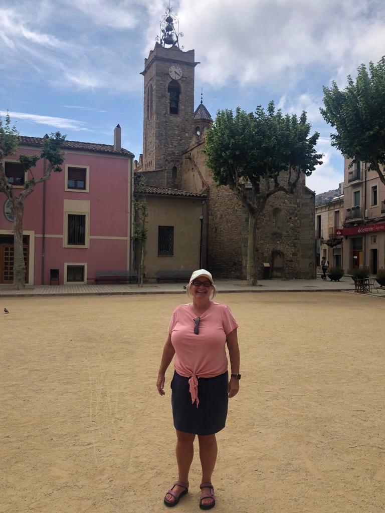 the town square in Alella